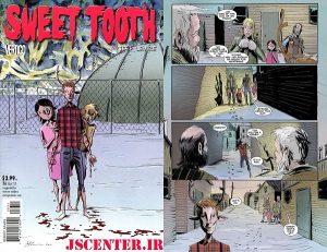 نمایی از کمیک بوک دندان شیرین