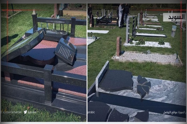 تخریب مقبره‌های مسلمانان در جنوب سوئد