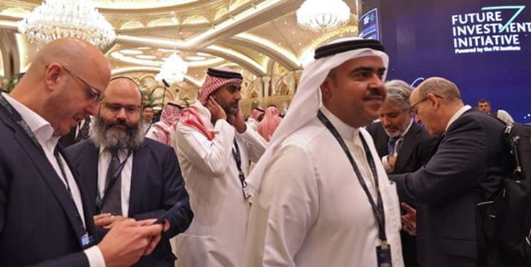 حضور سرمایه‌گذاران صهیونیستی در نشست ریاض