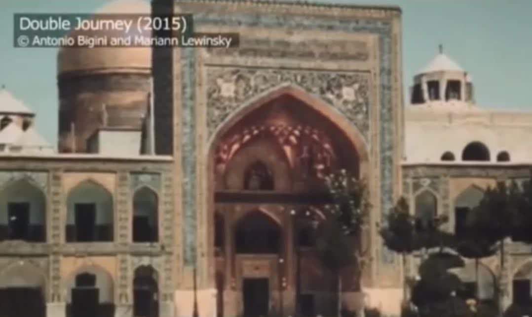 ببینید | اولین فیلم رنگی از حرم شاه خراسان که توسط یک سوئیسی گرفته شد