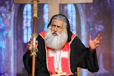 ببینید / تصاویر اجرای نمایش ” راز کلیسای مارالیاس ” به مناسبت روز مباهله