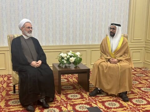 رئیس دانشگاه امارات از مدیر حوزه‌های علمیه ایران چه سوالی کرد؟