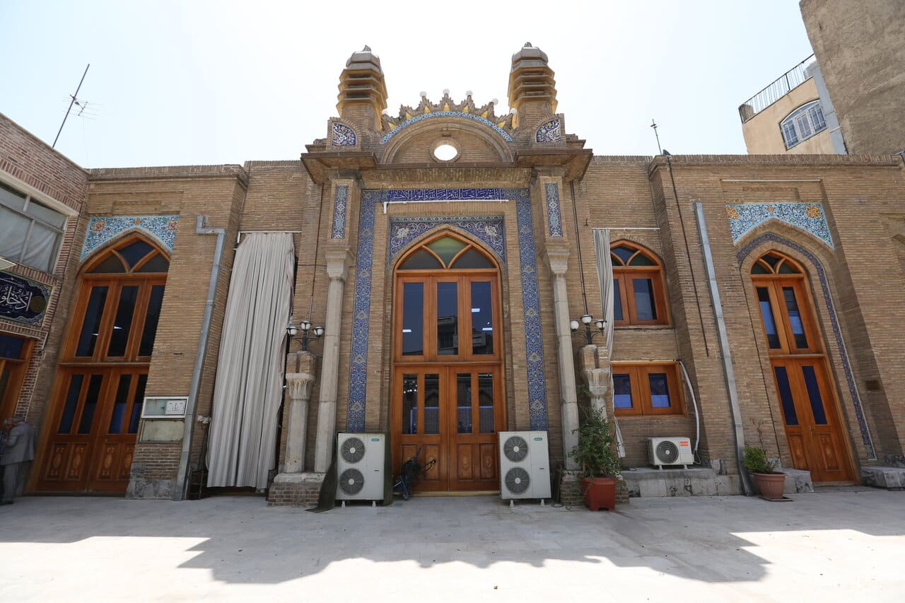 تنها مسجد خورشیدنشان تهران قدیم + عکس