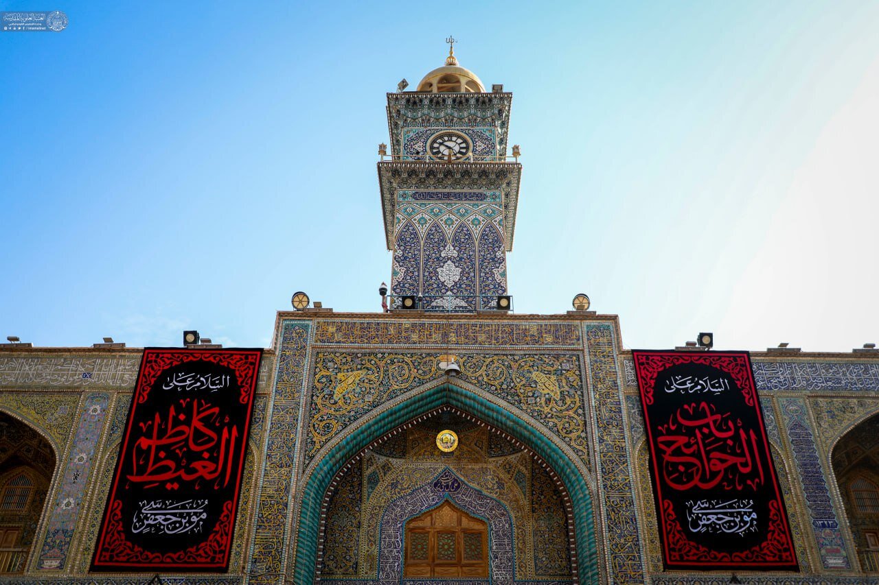 حرم امیرالمومنین سیاه‌ پوش شد +تصاویر