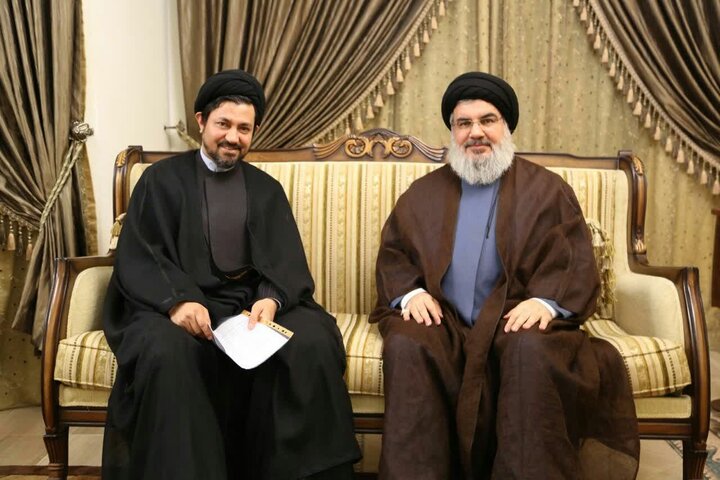 ماجرای جالب گریه بلند شهید نصرالله و نمازی که با پیراهن متبرک امام خواند