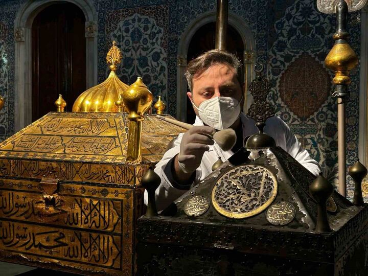 موزه و کاخ «توپکاپی» استانبول، محل نگهداری خرقه پیامبر(ص) آماده استقبال از رمضان