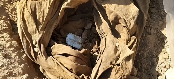 تفحص شهیدی با قمقمه پر آب در شب میلاد امام رضا(ع)+ فیلم