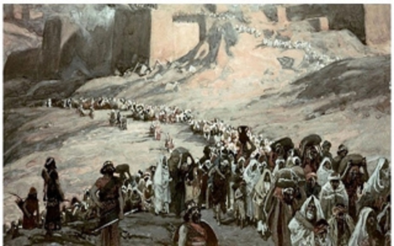 وضعیت اسکان قوم بنی‌اسرائیل در قبل از میلاد مسیح