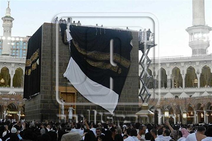 گرانبهاترین جامه برای مقدس‌ترین مکان دنیا!