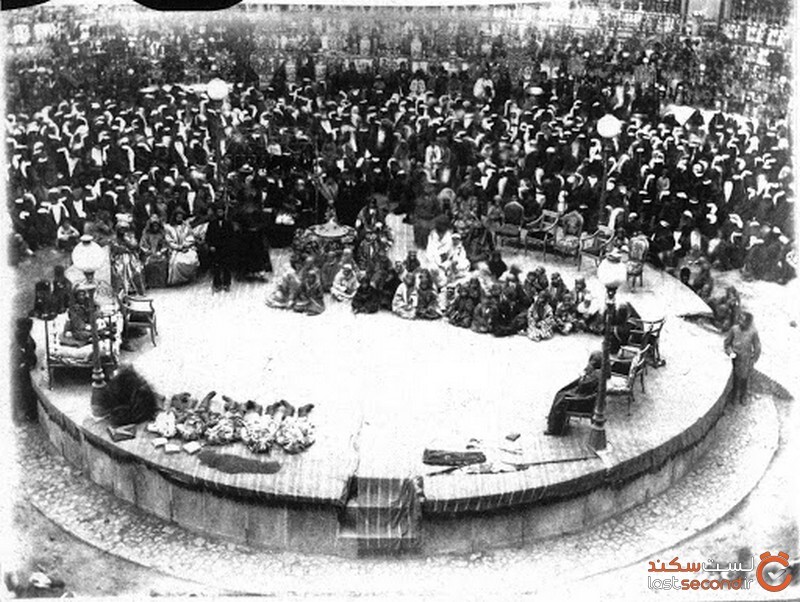  تکیه‌ای از دوران فتحعلی‌شاه در قلب بازار تهران