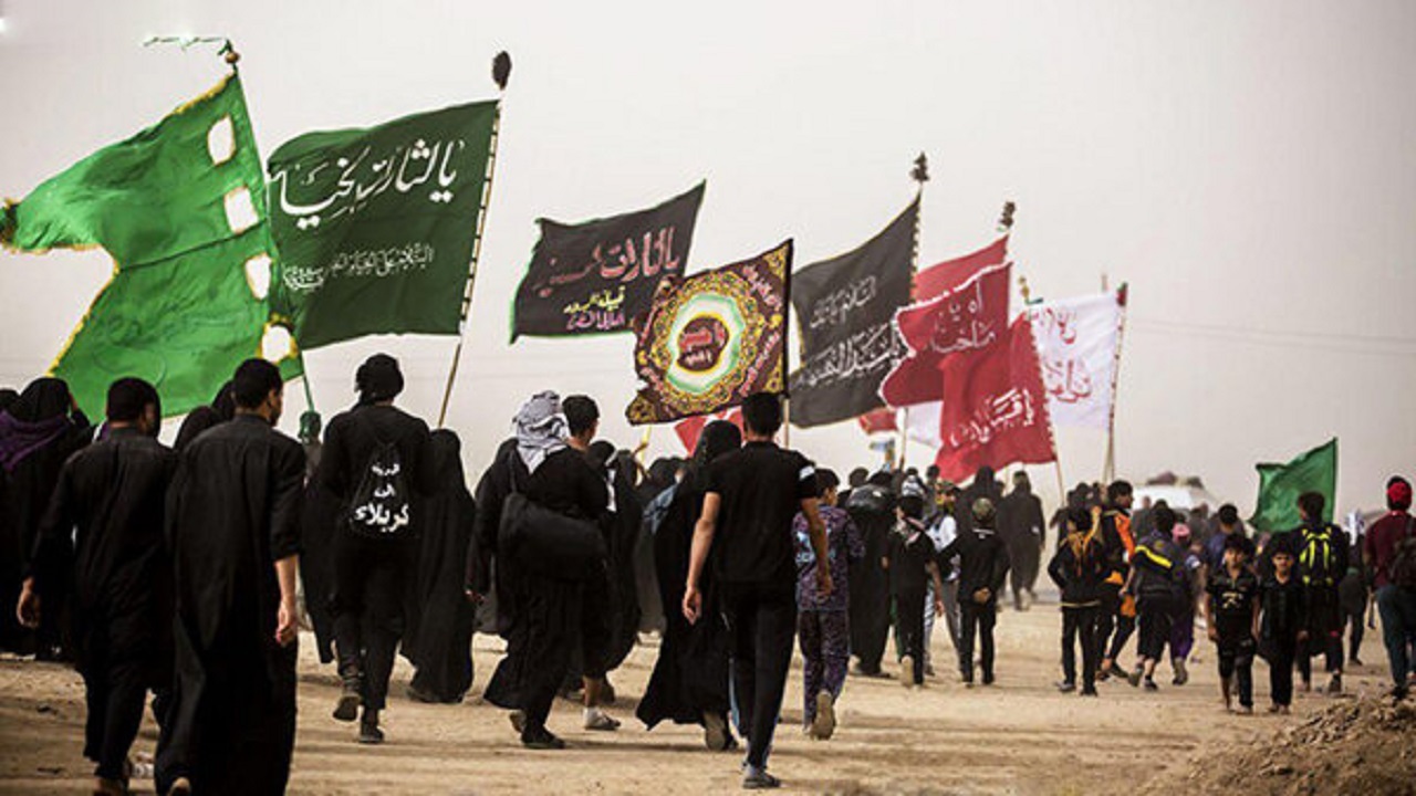 ثواب پیاده روی اربعین و زیارت امام حسین علیه السلام 