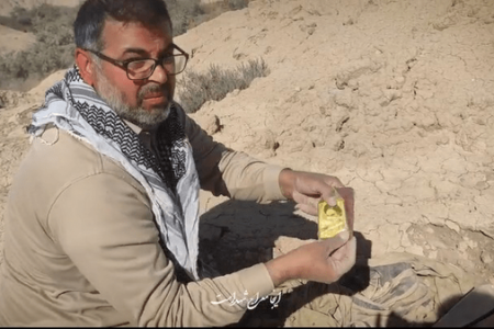 کشف پیکر شهید دارای پلاک که عکس امام در جیبش بود+ فیلم