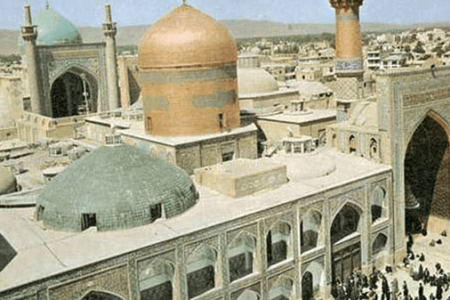 ببینید| حرم امام رضا(ع) ۵۰ سال قبل این شکلی بوده است