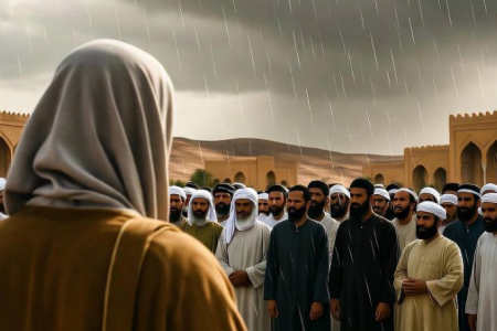 روزی که آسمان به دعای پیامبر گریست/ نخستین نماز باران چگونه خوانده شد؟