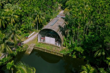 مسجد «بیت‌المعمور»؛ پیوند معماری مینیمال و طبیعت در بنگلادش