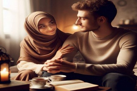 شاخص سلامت مردانگی در قرآن: آرامش زن و فرزندان