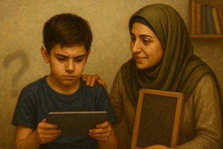 وقتی تربیت اسلامی کودکان در محاصره صفحه‌نمایش‌ها قرار می‌گیرد