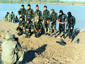 روایت غواص ۱۷ ساله از شب ناآرام اروند