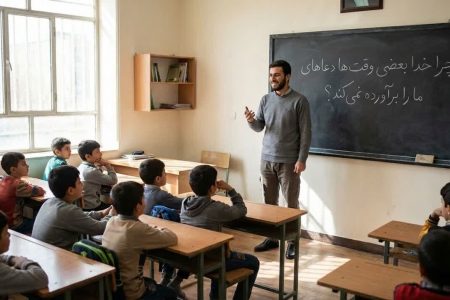 خداشناسی کودکان | چرا خدا بعضی وقت‌ها دعاهای ما را برآورده نمی‌کند؟