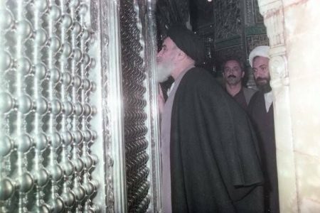 تشرف تاریخی امام خمینی(ره) به حرم حضرت عبدالعظیم(ع)