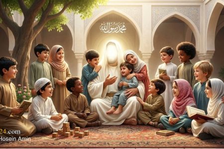 سیره نبوی در تربیت کودکان موفق