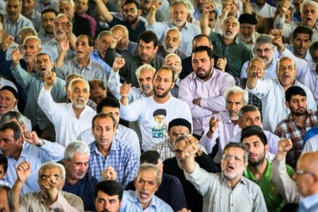 احکام شرعی | شعار نمازگزاران در تائید سخنان امام جمعه