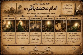 اینفوگرافیک| مردی که تمدن علمی شیعه را بنیان گذاشت
