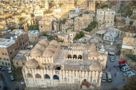 مسجد المعتبیه؛ روایت قرن‌ها عبادت و شکوه فرهنگی در قلب تعز یمن