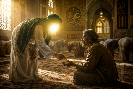 عبادت یا خدمت به مردم؟