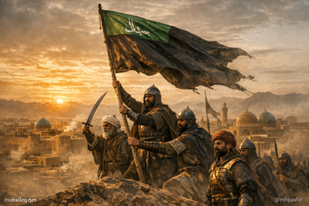 نخستین پرچم شیعی ایران پس از قرن‌ها سکوت