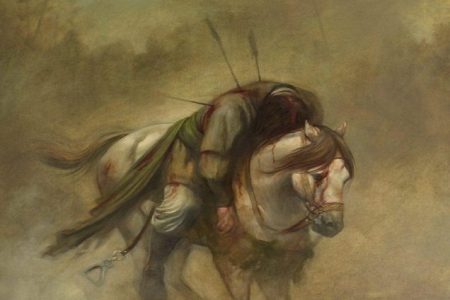 ببینید| احترام بزرگ روم و واکنش به هتک حرمت سر مطهر امام حسین (ع) در مجلس یزید