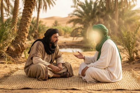 مناظره خوانی | مناظره امام صادق(ع) با مردی که به دو خدا معتقد بود