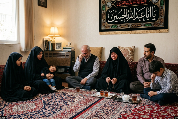 ساده، صمیمی، معنوی؛ الگوی برگزاری سوگواری خانوادگی در خانه