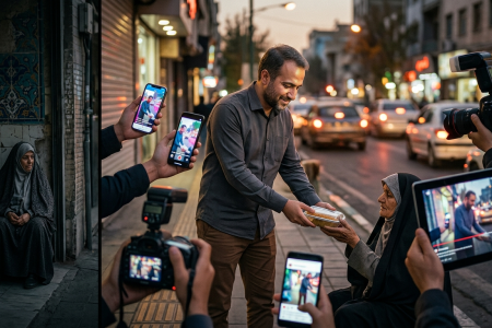 وقتی دوربین‌ها جای خدا را می‌گیرند