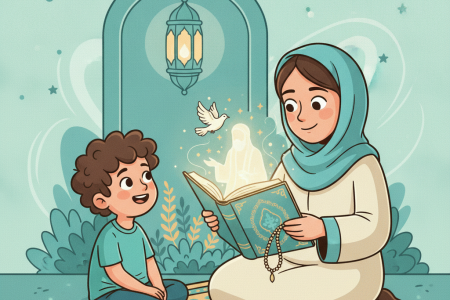 قهرمانی که با دعا با بدی‌ها جنگید
