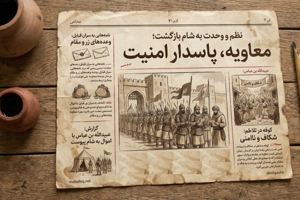 وقتی دروغ، تیترِ اول شد؛ معاویه چگونه افکارِ عمومی را علیهِ امامِ حسن (ع) چرخاند؟