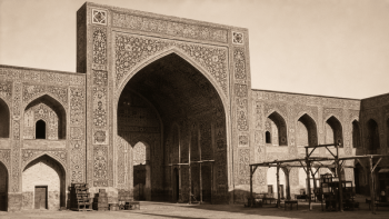 تصاویری جالب از حرم امام رضا(ع) برای ۱۶۰ سال قبل