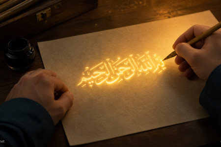 رقص قلم بر مدار نور؛ چرا خوشنویسی کلام وحی، شفای جان و روان است؟