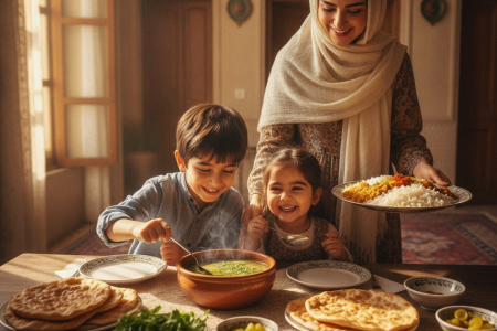 چرا قبل از غذا بسم‌الله می‌گوییم؟