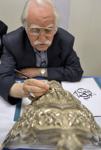 نوجوانی که طراح ضریح امام رضا (ع) شد