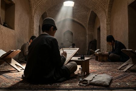 میراث مکتوم در طاقچه خشت و گلی