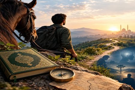 افسار زندگی دست کیست؟ راز هدایت انسان در یک آیه قرآن و خطبه نهج‌البلاغه