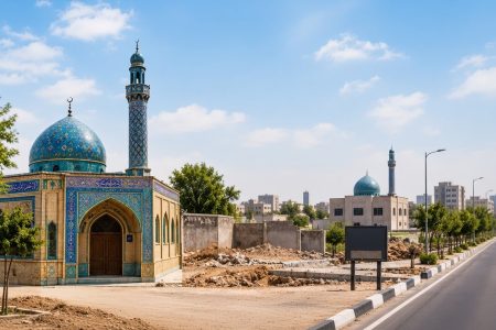 حکم شرعی تخریب مسجد برای توسعه خیابان چیست؟
