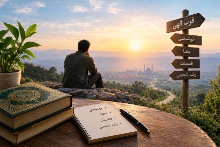 هدف زندگی در اخلاق اسلامی؛ نسبت خوشبختی، معنا و رشد شخصی با قرب الهی